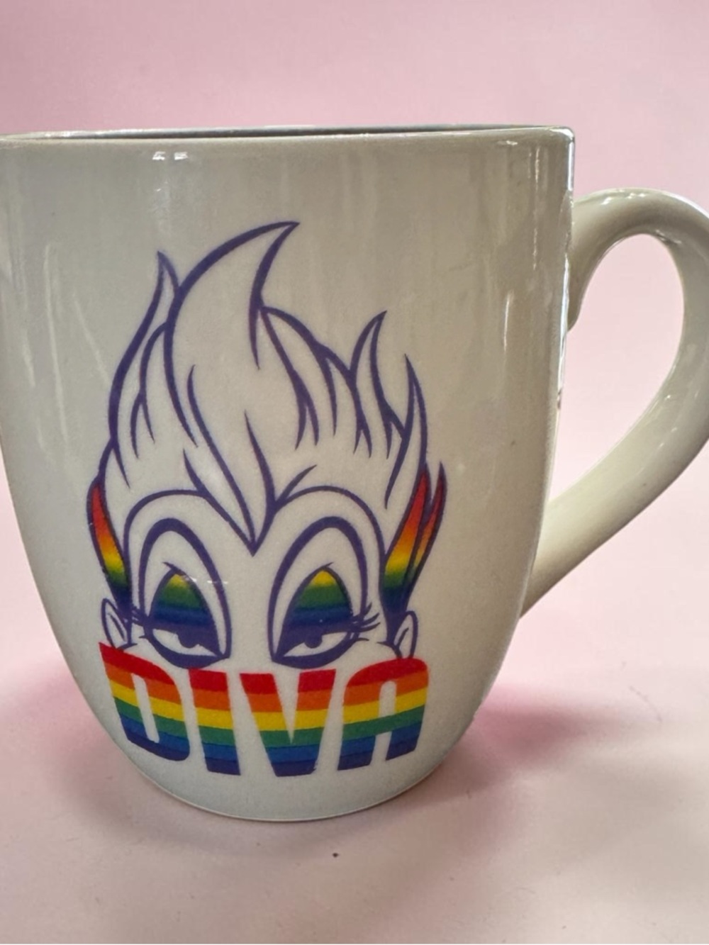 NEW Disney Ursula Rainbow Pride Collection Mug